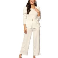 Leriya Fashion Co-ord Set for Women Stylish Lycra Cotton | Western Summer Dress for Woman | Trendy Summer Casual Travel Outfit | A Line Dresses for Women | Western Stylish Midi Party Dress Outfits