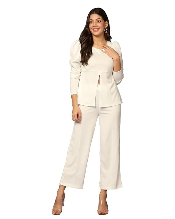 Leriya Fashion Co-ord Set for Women Stylish Lycra Cotton | Western Summer Dress for Woman | Trendy Summer Casual Travel Outfit | A Line Dresses for Women | Western Stylish Midi Party Dress Outfits