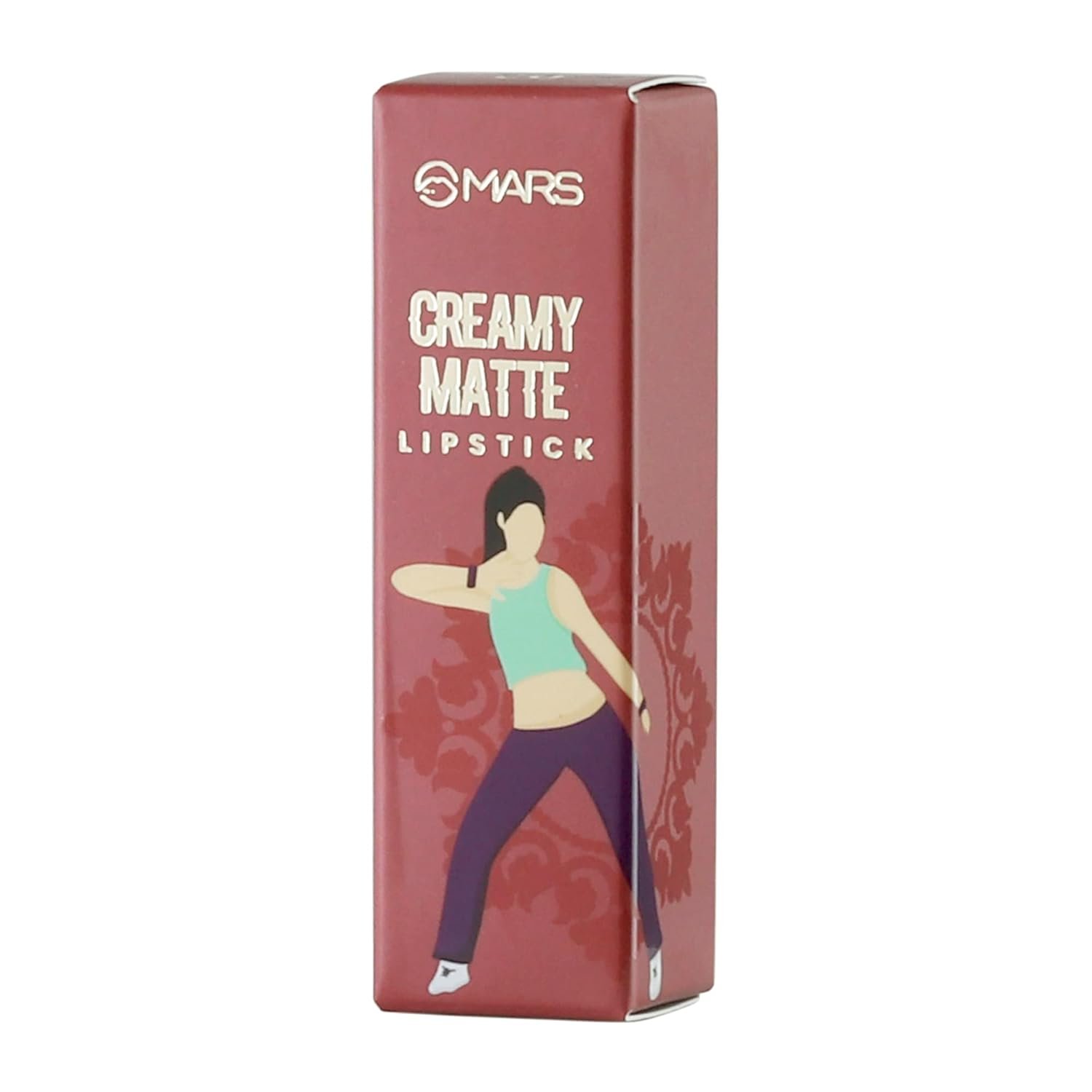 MARS Creamy Matte Long Lasting Lipstick for Women | Creamy Lipstick | Single Swipe Application | Smooth & Light Weight (3.2 gm) (02-Zesty Zumba) - Image 7